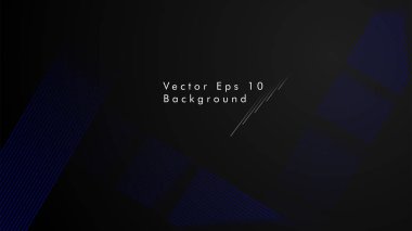 Soyut vektör arka plan. Geometrik çizgiler - ilham tasarım ve yaratıcı. Mavi renk