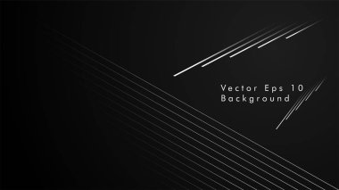 Soyut vektör arkaplanı. Geometrik Çizgiler - Yaratıcı ve İlham Tasarımı