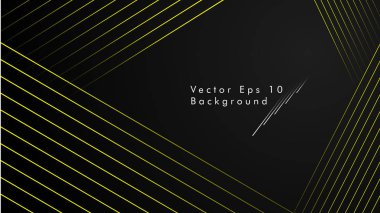 Soyut vektör arka plan. Geometrik çizgiler - ilham tasarım ve yaratıcı .yellow renk