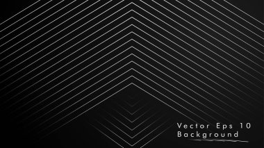 Soyut vektör arkaplanı. Geometrik Çizgiler - Yaratıcı ve İlham Tasarımı