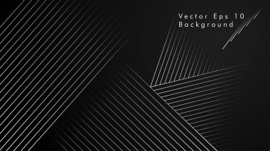 Soyut vektör arkaplanı. Geometrik Çizgiler - Yaratıcı ve İlham Tasarımı