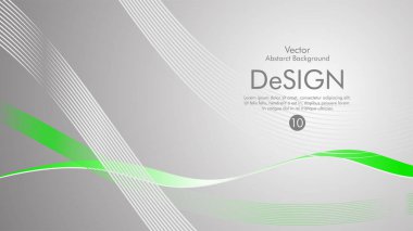 Vektör arka plan, renk akışı satırları el salladı. hisse senedi vektör