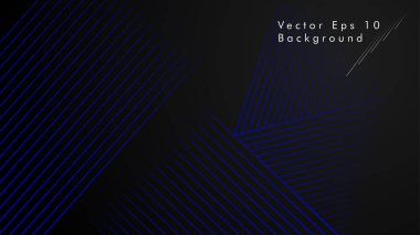 Soyut vektör arka plan. Geometrik çizgiler - ilham tasarım ve yaratıcı. Mavi renk