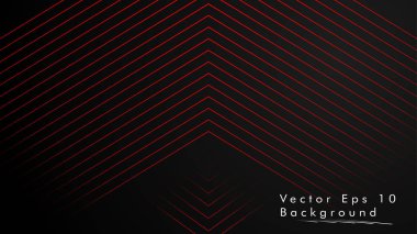 Soyut vektör arka plan. Geometrik çizgiler - ilham tasarım ve yaratıcı. Kırmızı renk