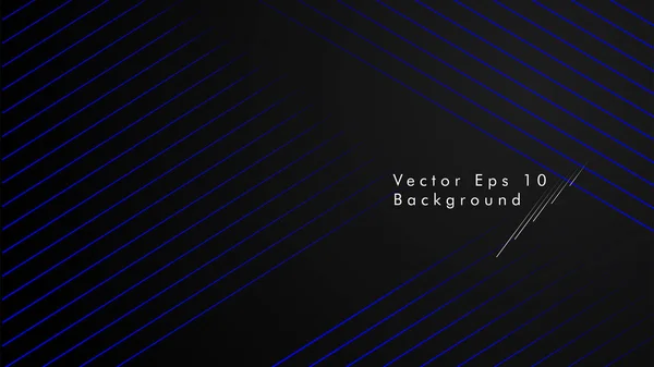 Fondo Abstracto Del Vector Líneas Geométricas Diseño Creativo Inspirador Blue — Vector de stock
