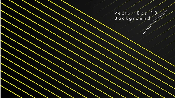 Fondo Abstracto Del Vector Líneas Geométricas Diseño Creativo Inspirador Yellow — Vector de stock