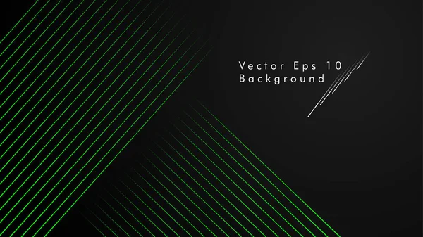 Fond Vectoriel Abstrait Lignes Géométriques Design Créatif Inspirant Green Couleur — Image vectorielle