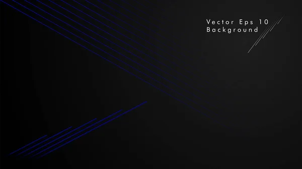 Fundo Vetorial Abstrato Linhas Geométricas Design Criativo Inspirador Cor Azul — Vetor de Stock