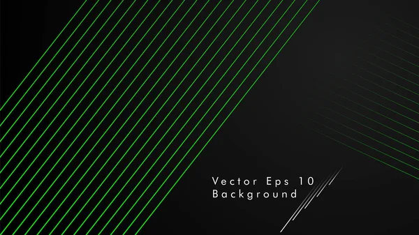 Fond Vectoriel Abstrait Lignes Géométriques Design Créatif Inspirant Green Couleur — Image vectorielle
