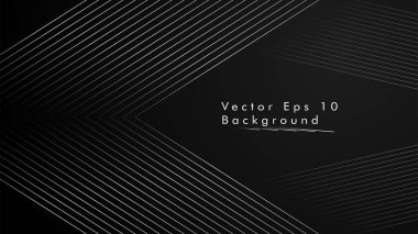 Soyut vektör arkaplanı. Geometrik Çizgiler - Yaratıcı ve İlham Tasarımı