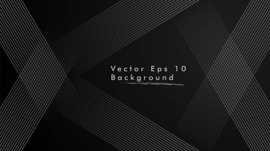 Soyut vektör arkaplanı. Geometrik Çizgiler - Yaratıcı ve İlham Tasarımı