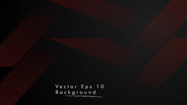 Soyut vektör arka plan. Geometrik çizgiler - ilham tasarım ve yaratıcı. Kırmızı renk