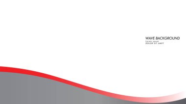 dalga arka plan gri kırmızı renk ile