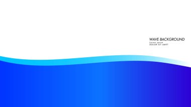 Soyut dalga arka plan mavi renk ile