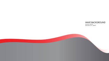 dalga arka plan gri kırmızı renk ile