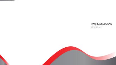 dalga arka plan gri kırmızı renk ile