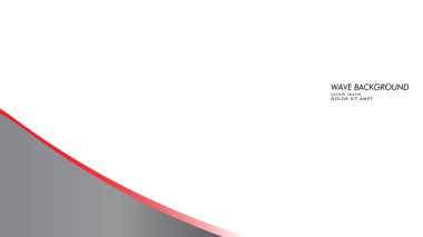 dalga arka plan gri kırmızı renk ile