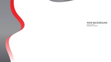 dalga arka plan gri kırmızı renk ile