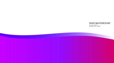 Soyut dalga arka plan degrade pembe ve mor ile