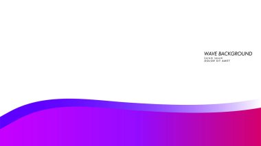 Soyut dalga arka plan degrade pembe ve mor ile