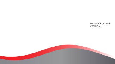 dalga arka plan gri kırmızı renk ile