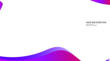 Soyut dalga arka plan degrade pembe ve mor ile