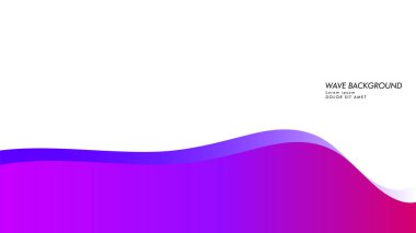 Soyut dalga arka plan degrade pembe ve mor ile