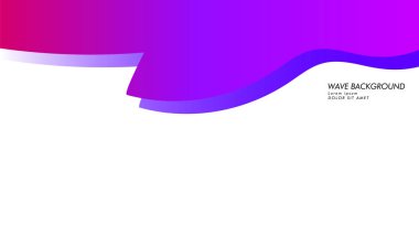 Soyut dalga arka plan degrade pembe ve mor ile