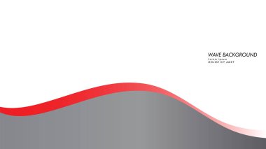 dalga arka plan gri kırmızı renk ile