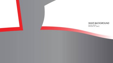 dalga arka plan gri kırmızı renk ile