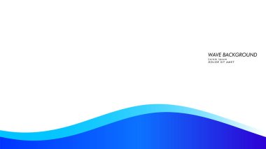 Soyut dalga arka plan mavi renk ile