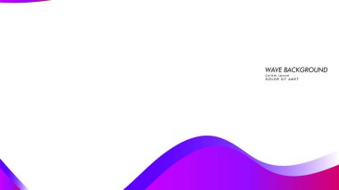 Soyut dalga arka plan degrade pembe ve mor ile