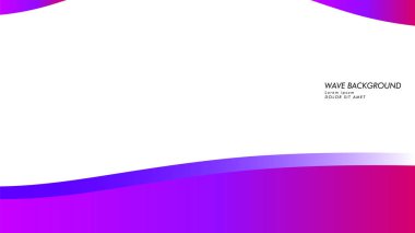 Soyut dalga arka plan degrade pembe ve mor ile