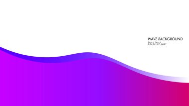 Soyut dalga arka plan degrade pembe ve mor ile