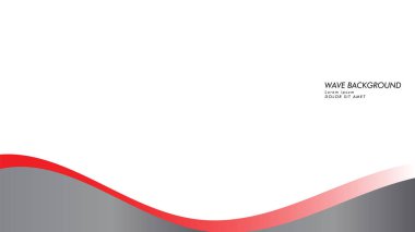 dalga arka plan gri kırmızı renk ile