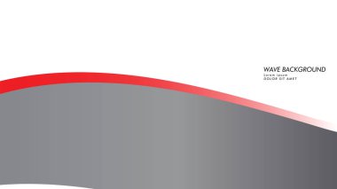 dalga arka plan gri kırmızı renk ile