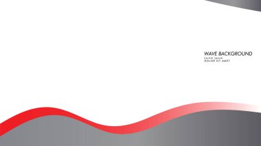 dalga arka plan gri kırmızı renk ile