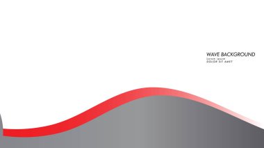 dalga arka plan gri kırmızı renk ile