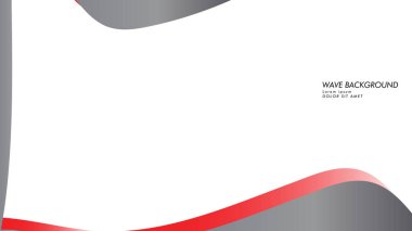 dalga arka plan gri kırmızı renk ile