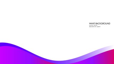 Soyut dalga arka plan degrade pembe ve mor ile