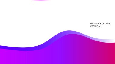 Soyut dalga arka plan degrade pembe ve mor ile