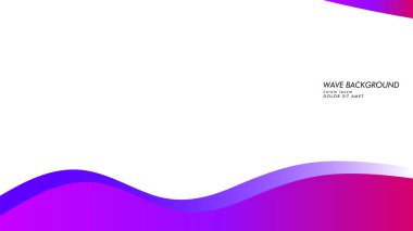 Soyut dalga arka plan degrade pembe ve mor ile