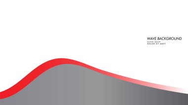 dalga arka plan gri kırmızı renk ile