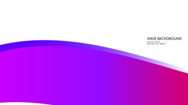 Soyut dalga arka plan degrade pembe ve mor ile