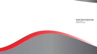 dalga arka plan gri kırmızı renk ile
