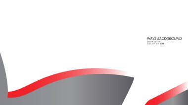 dalga arka plan gri kırmızı renk ile