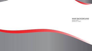 dalga arka plan gri kırmızı renk ile