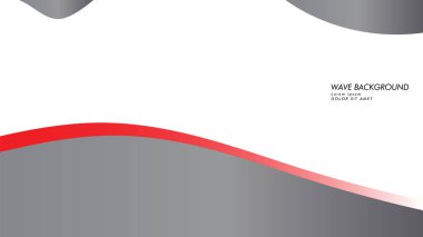 dalga arka plan gri kırmızı renk ile