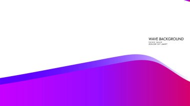 Soyut dalga arka plan degrade pembe ve mor ile