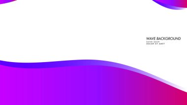 Soyut dalga arka plan degrade pembe ve mor ile